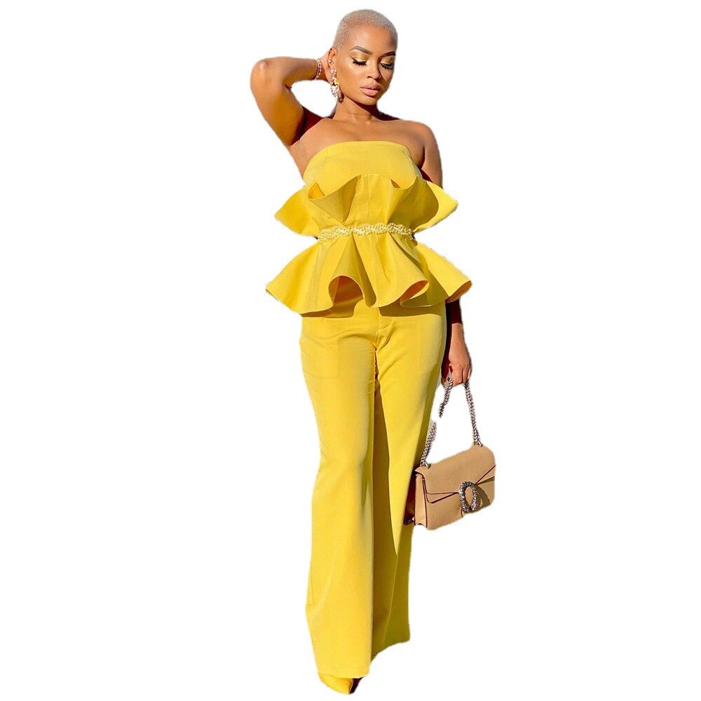 2 Piece Set Suits Top And Trousers Plus Size Party Outfits – Iyla-jenae