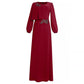 Spring Dresses For Women  Chiffon Abaya Ankara Dashiki Maxi Dress Long Sleeve Elegant Ladies Clothes Boubou